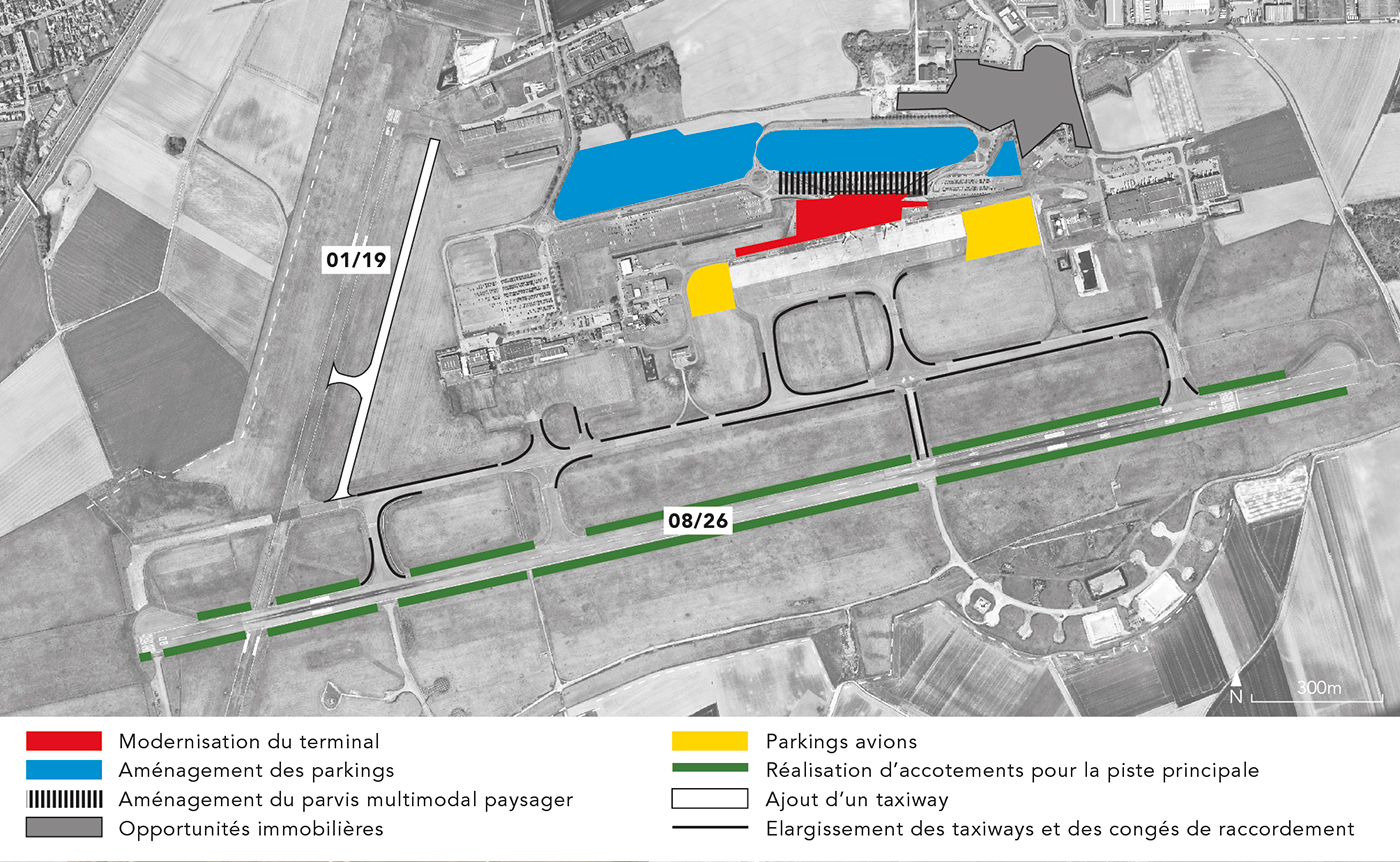 Les Caractéristiques Du Projet Projet De Modernisation Aéroport Lille Lesquin 9120