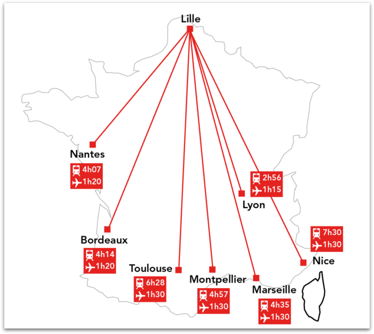 184 Viser La Réduction Des Vols Aériens Projet De Modernisation Aéroport Lille Lesquin 7999